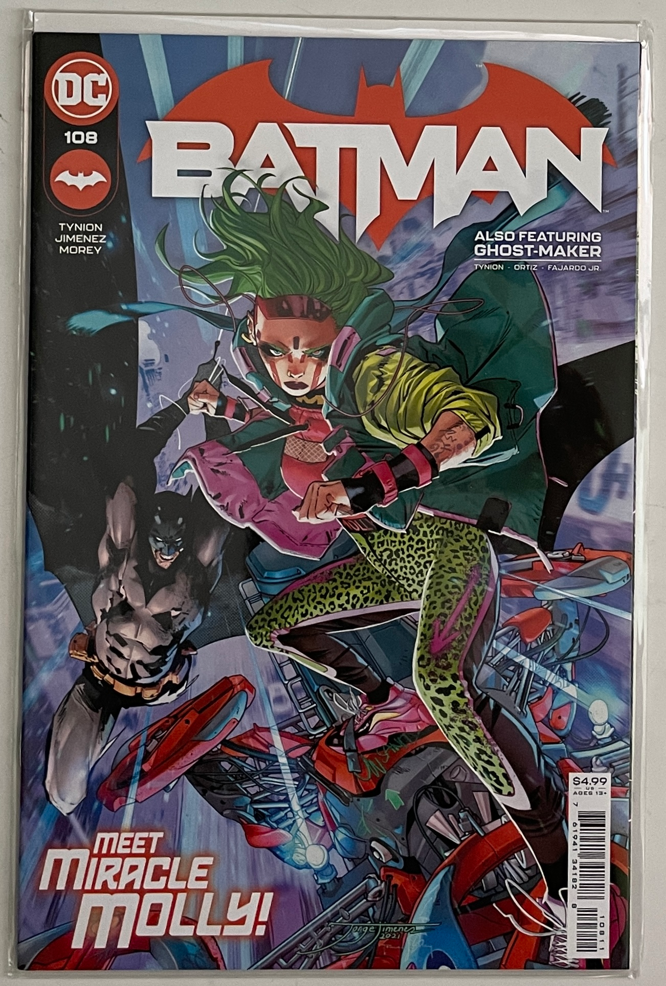 Batman: Meet Miracle Molly! - Vol. 3 #108