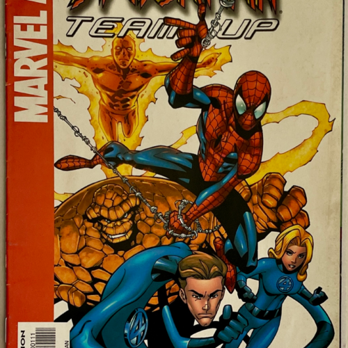 Marvel Age - Spider-Man Team Up #1- Fantastic Four - Image 1