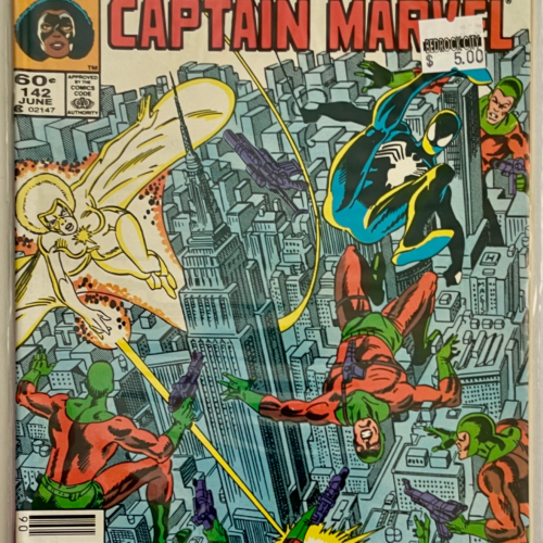 Marvel Team-up: Spiderman and Captain Marvel - #142 - Image 1