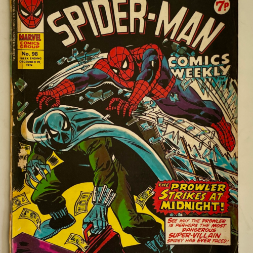 Spiderman Comics weekly #98 - Prowler Strikes at Midnight - Image 1