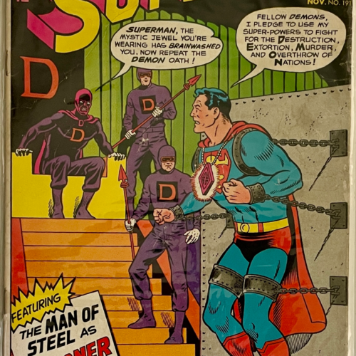 Superman - #191 Vol 1 - The Prisoner of Demon - 1966 - Image 1