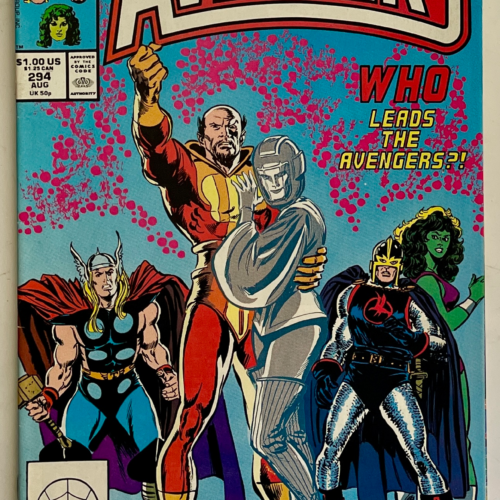 The Avengers Volume 1 - #294: Who Leads the Avengers? - Image 1