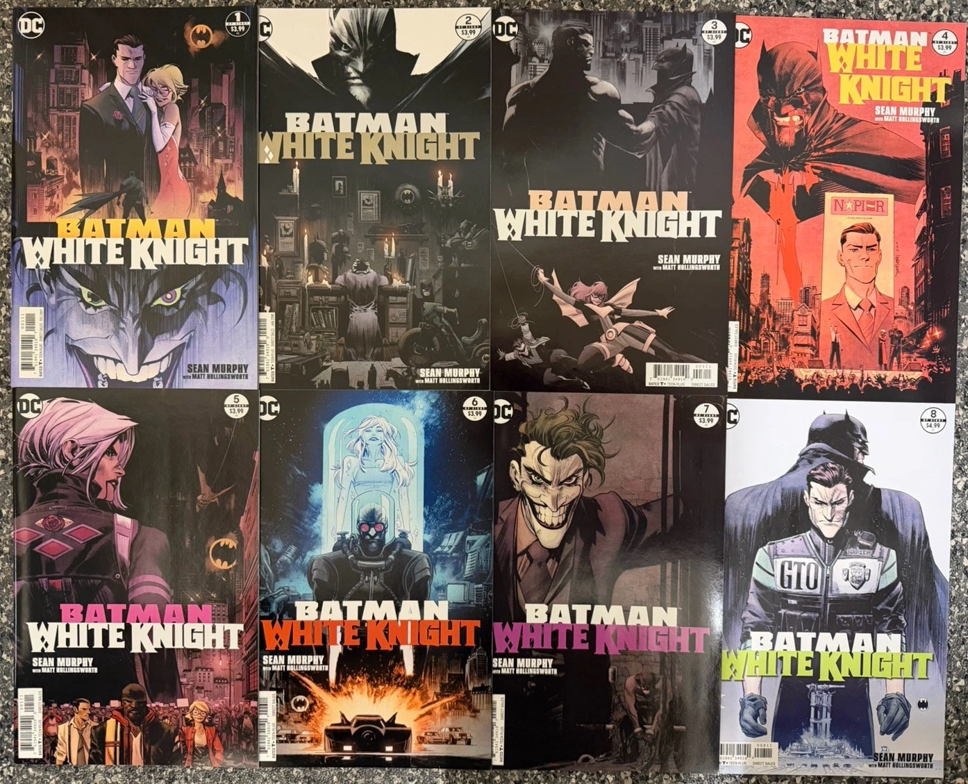 Batman: White Knight #1 to #8