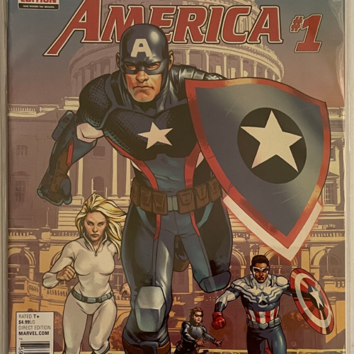Captain America Steve Rogers Marvel Comics #1 - 2016 - Image 1