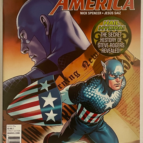 Captain America Steve Rogers Marvel Comics #2 - 2016 - Image 1