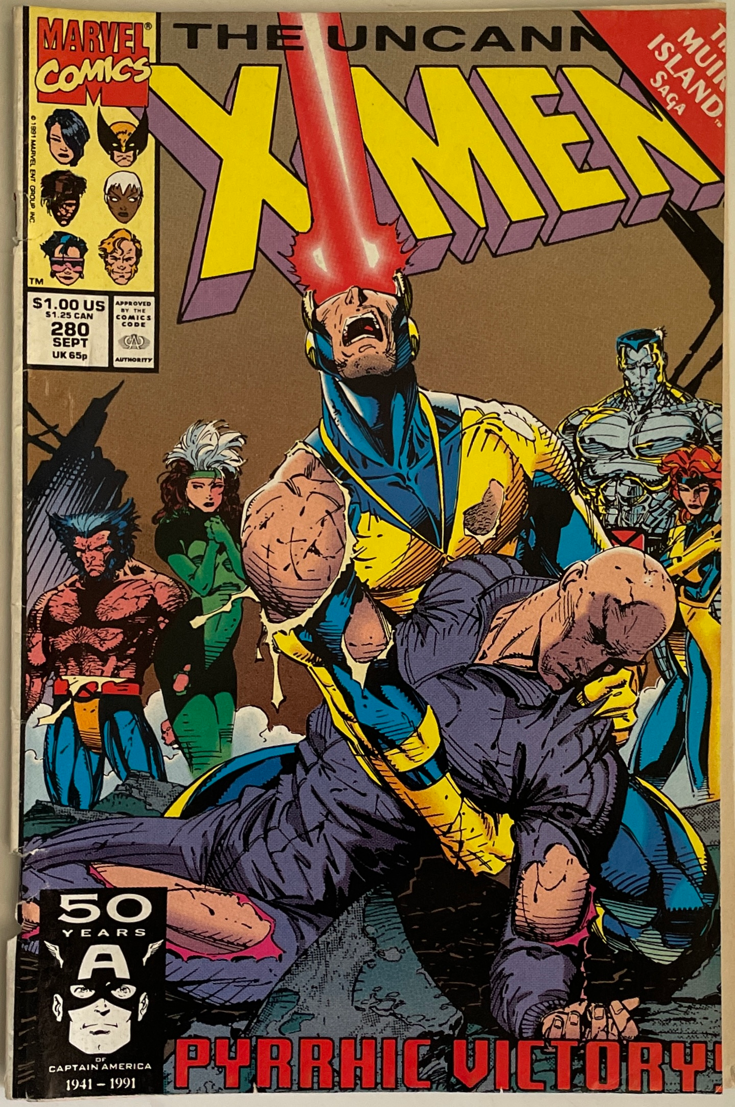 The Uncanny X-Men #280 - 1991